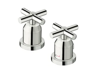 EXCLUSIVE CRIEV143 - 2 hole bathtub mixer with diverter by CRISTINA Rubinetterie