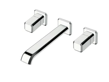ITALY CRIIT243 - 3 hole wall-mounted washbasin mixer by CRISTINA Rubinetterie