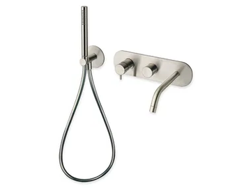 PIX CRIPX103 - Bathtub mixer with diverter with hand shower by CRISTINA Rubinetterie