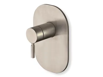 PIX CRIPX686 - Single handle shower mixer with plate by CRISTINA Rubinetterie