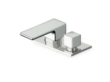 QUADRI S CRIQS129 - Deck mounted single handle bathtub tap with diverter by CRISTINA Rubinetterie
