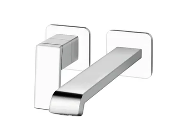 QUADRI S CRIQS259 - 2 hole wall-mounted washbasin mixer by CRISTINA Rubinetterie