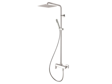 QUADRI S CRIQS409 - Wall-mounted thermostatic shower panel with hand shower by CRISTINA Rubinetterie