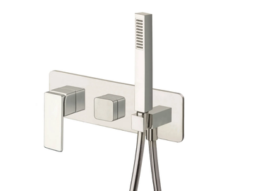 QUADRI S CRIQS602 - Single handle shower mixer with hand shower by CRISTINA Rubinetterie