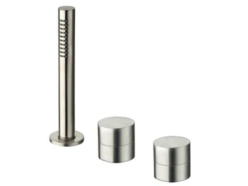 SX CRISX120 - Deck mounted bathtub tap with hand shower by CRISTINA Rubinetterie