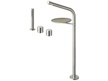 SX CRISX123 - Bathtub mixer with hand shower by CRISTINA Rubinetterie