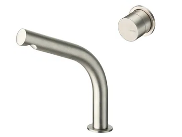 SX CRISX223 - 2 hole single handle stainless steel washbasin mixer by CRISTINA Rubinetterie