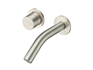 SX CRISX257 - 2 hole wall-mounted single handle washbasin mixer by CRISTINA Rubinetterie