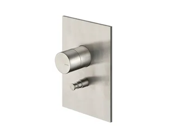 SX CRISX689 - Shower mixer with diverter with plate by CRISTINA Rubinetterie