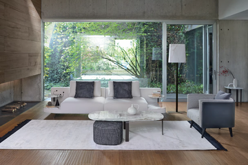 IKON - 2 seater fabric sofa by CTS SALOTTI
