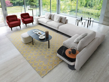 IKON - Sectional fabric sofa by CTS SALOTTI
