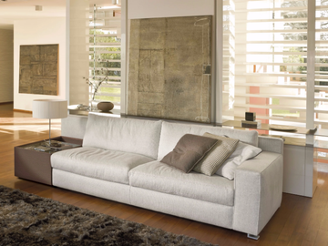 ROGER - Fabric sofa bed by CTS SALOTTI