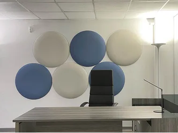 SHAPES SATURN-JUPITER - Acoustic wall panel by CUF Milano