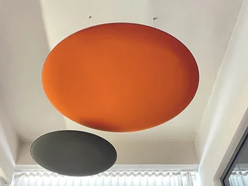 SHAPES SATURN-JUPITER - Hanging acoustic panel by CUF Milano