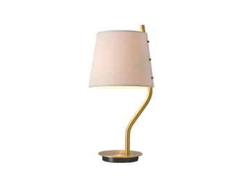 COUTURE - Brass table lamp by CVL Luminaires