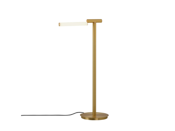 SIGNAL PIVOT - LED brass floor lamp by CVL Luminaires