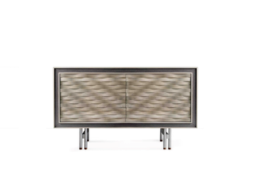 QUADRA A-609 - Wooden sideboard with doors by Dale Italia