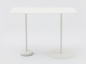 BINCAN - Painted metal secretary desk by Danese Milano