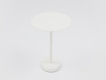 BINCAN S - Round painted metal high side table by Danese Milano