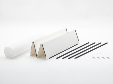DANESE FRAME - Aluminium and polycarbonate frame by Danese Milano