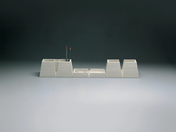 MASTABA - Technopolymer desk set by Danese Milano