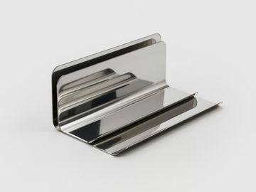VENTOTENE - Stainless steel pen holder / paper tray by Danese Milano