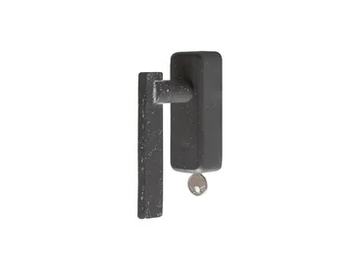 PURE 17048 - Metal window handle with lock by Dauby