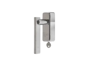 PURE 17049 - Bronze window handle with lock by Dauby