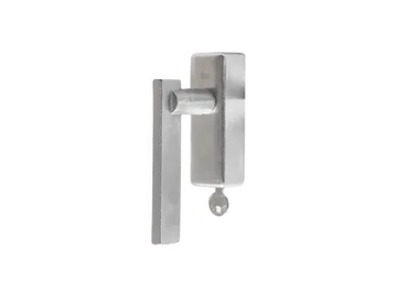 PURE 17050 - Bronze window handle with lock by Dauby