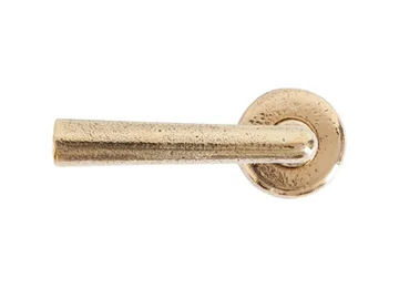 PURE 18279 - Bronze door handle on back plate by Dauby