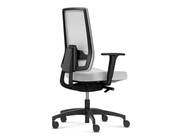 INDEED MESH - Swivel height-adjustable mesh office chair by Dauphin