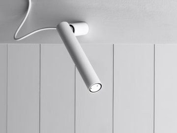 MIRA MAGNETIC - LED adjustable metal wall lamp by DAVIDE GROPPI