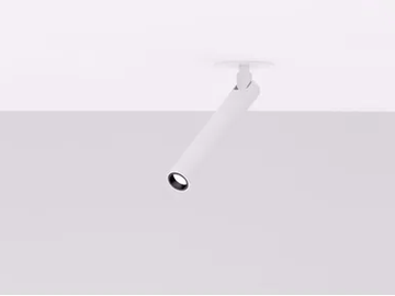 MIRA R - LED adjustable ceiling lamp by DAVIDE GROPPI