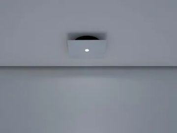 NULLA PL - LED metal ceiling lamp by DAVIDE GROPPI