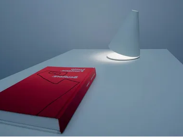 PALPEBRA - Halogen metal table lamp with dimmer by DAVIDE GROPPI