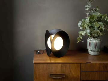 ARMEN - LED glass and aluminium table lamp by DCWéditions