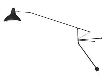 BS2 - Wall lamp with swing arm by DCWéditions