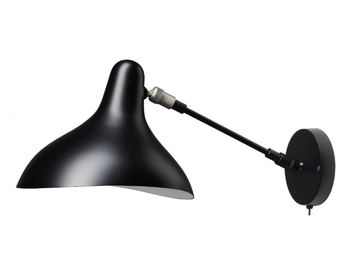 BS5 SW - Steel wall lamp with swing arm by DCWéditions