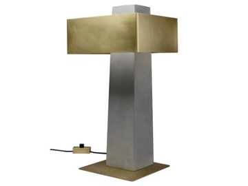 IOTA - LED steel and concrete table lamp by DCWéditions