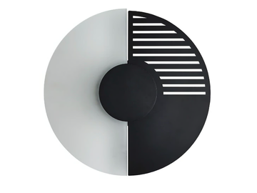 MIDNIGHT - LED glass and aluminium wall lamp by DCWéditions