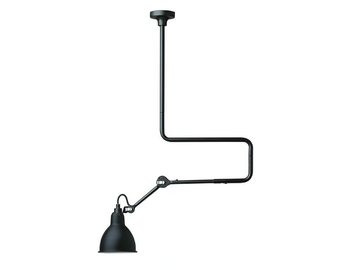 N° 312 - Adjustable steel ceiling lamp with swing arm by DCWéditions