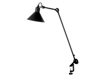 N°201 - Adjustable with swing arm stainless steel desk lamp by DCWéditions