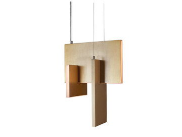 TRON - Brass pendant lamp by DCWéditions