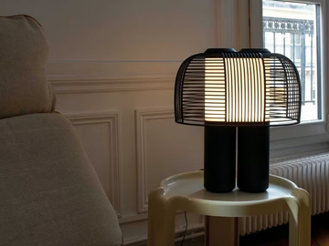 YASUKE - LED metal table lamp with dimmer by DCWéditions