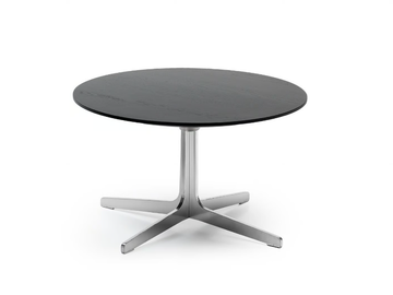 DS-144 - Round side table with wooden top by de Sede