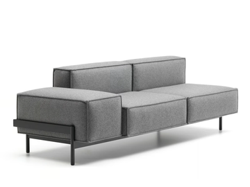 DS-21 QUBIC - 2 seater fabric sofa by de Sede