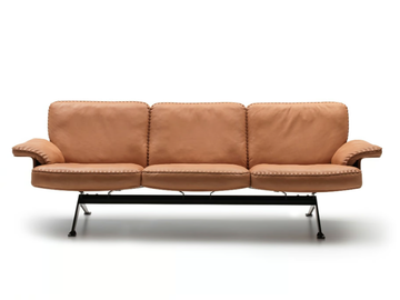 DS-31 LACE - 3 seater leather sofa by de Sede