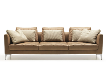 DS-48 - 3 seater leather sofa by de Sede