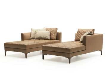 DS-48 - Upholstered leather day bed by de Sede