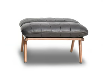 DS-531 BRAZIL - Upholstered leather footstool by de Sede